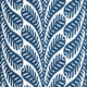 Ginger Navy Eden Fabric by Thibaut