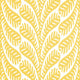 Ginger Yellow Eden Fabric by Thibaut