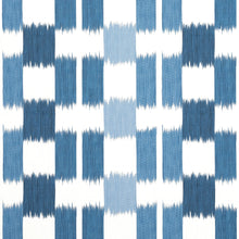 F920835 Kasuri Blue and White Eden Fabric by Thibaut