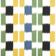 Kasuri Black and Green Eden Fabric by Thibaut