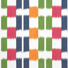 F920838 Kasuri Green and Pink Eden Fabric by Thibaut