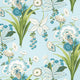 Pasadena Spa Blue Eden Fabric by Thibaut