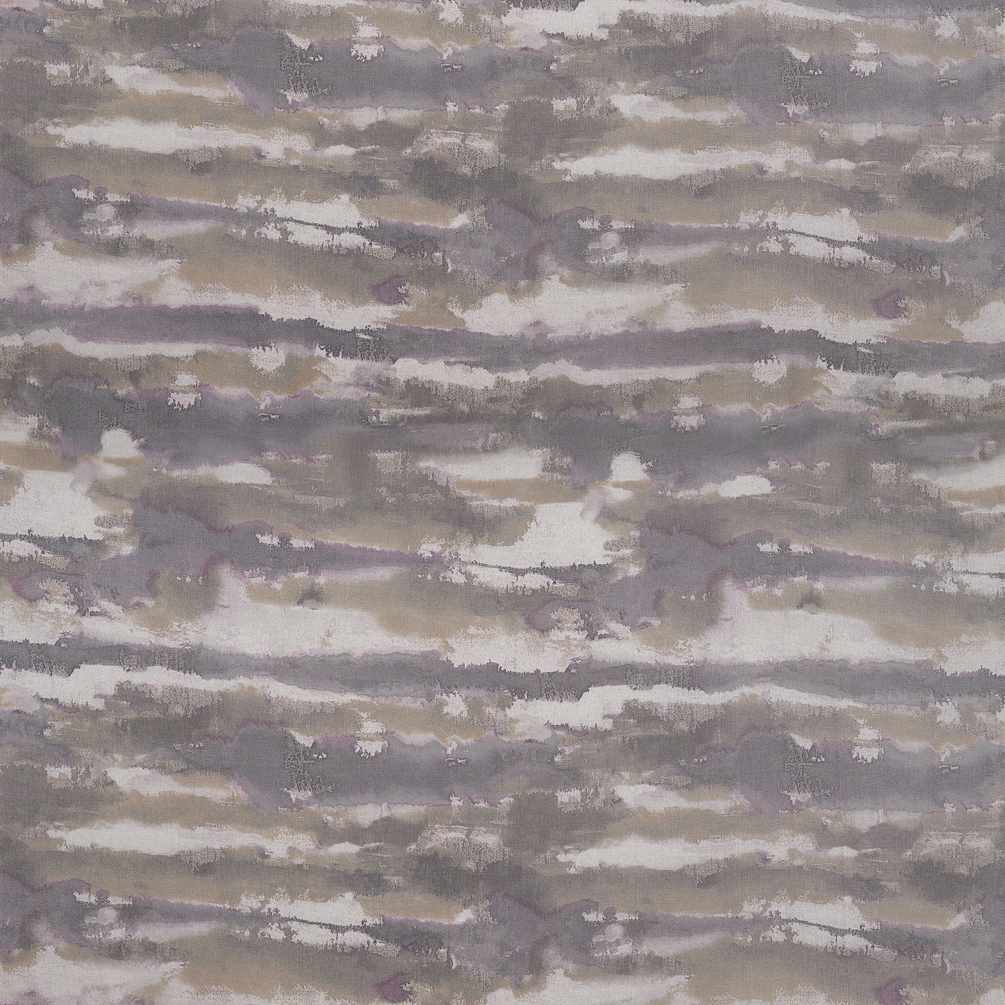 F924423 Silver Lining Eggplant and Copper Yutori Fabric by Thibaut