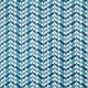 Melrose Check Navy and Peacock Wanderlust Fabric by Thibaut