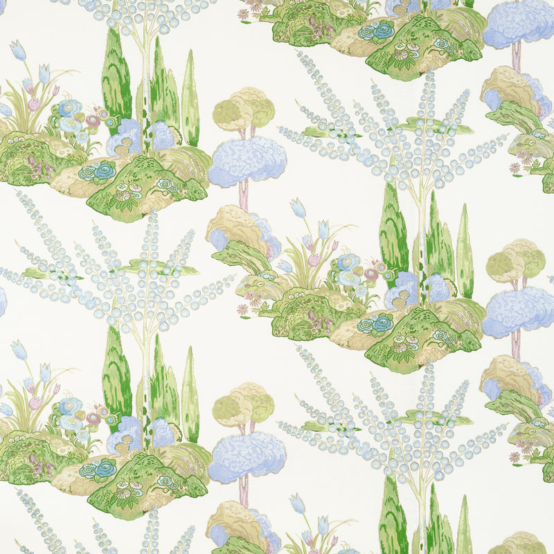 F945027 Orleans Lavender Wanderlust Fabric by Thibaut