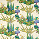 Orleans Yellow and Red Wanderlust Fabric by Thibaut