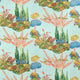 Orleans Turquoise Wanderlust Fabric by Thibaut