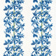 Mangrove Tree Blue and White Wanderlust Fabric by Thibaut