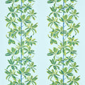Mangrove Tree Turquoise Wanderlust Fabric by Thibaut