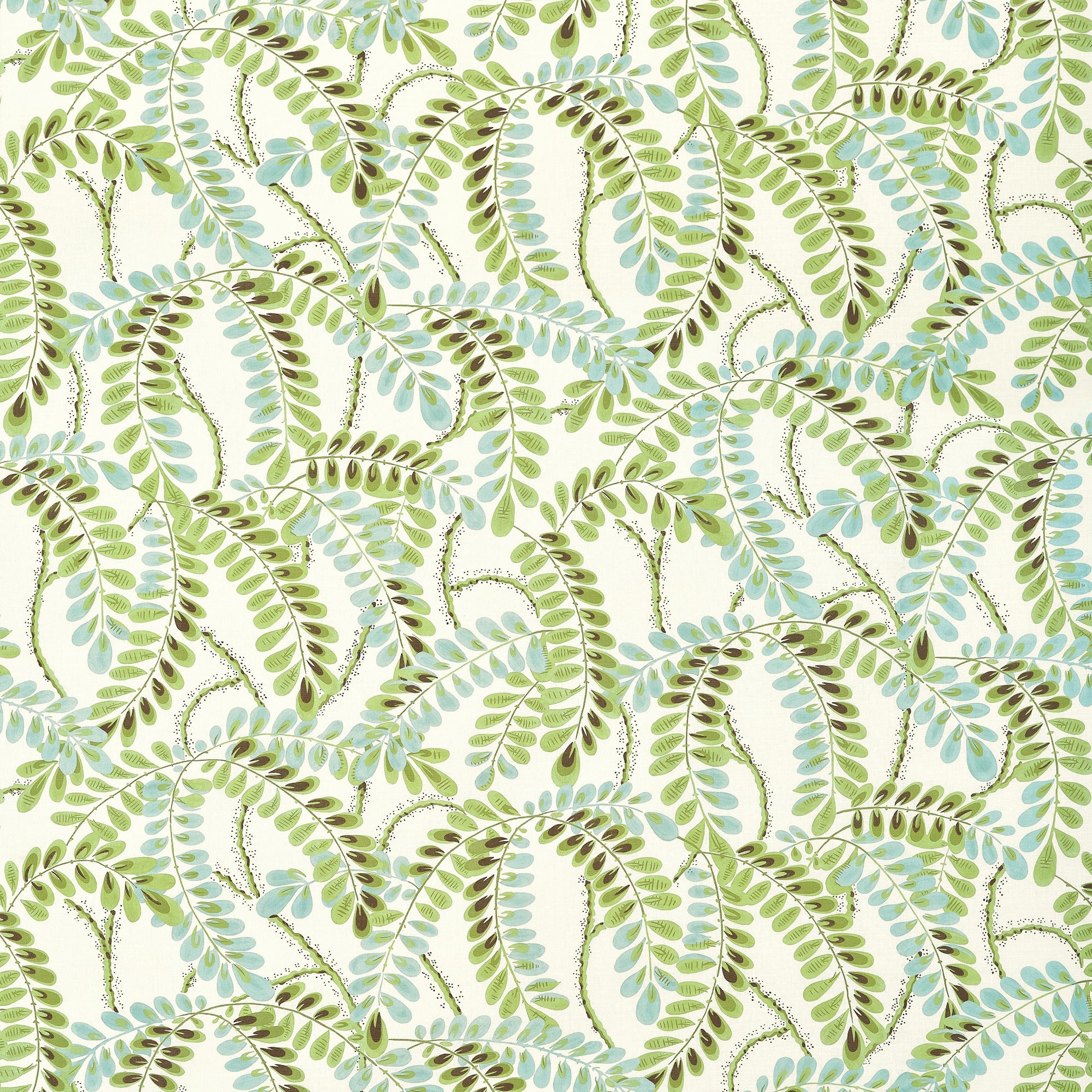 F945039 Augusta Sage Wanderlust Fabric by Thibaut