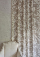 LW 327 320 Fan Flower Plaster Fabric by Lewis & Wood