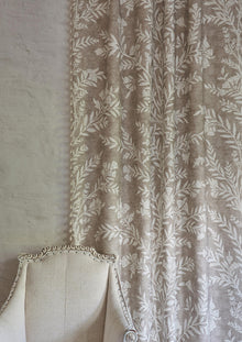 LW 327 320 Fan Flower Plaster Fabric by Lewis & Wood