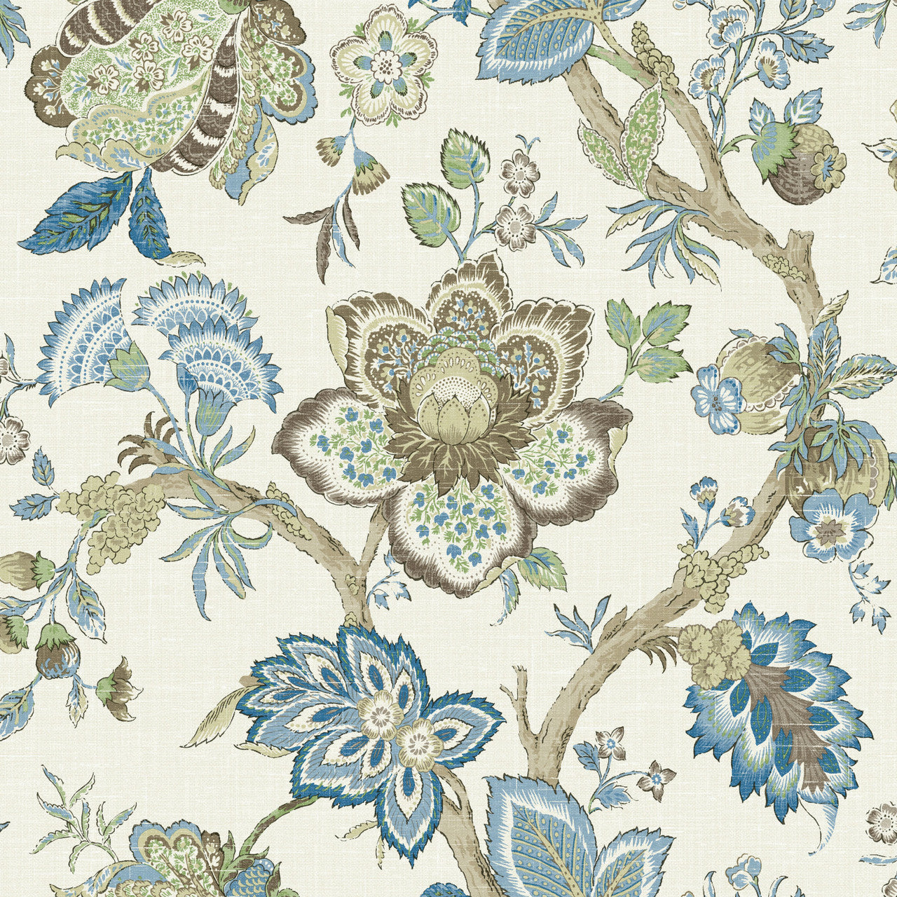 FC60406 Bernadette French Country Verde Wallpaper By Galerie