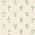 Lotus French Country Oasis Blue Wallpaper By Galerie