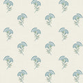 Lotus French Country Lake Blue Wallpaper By Galerie