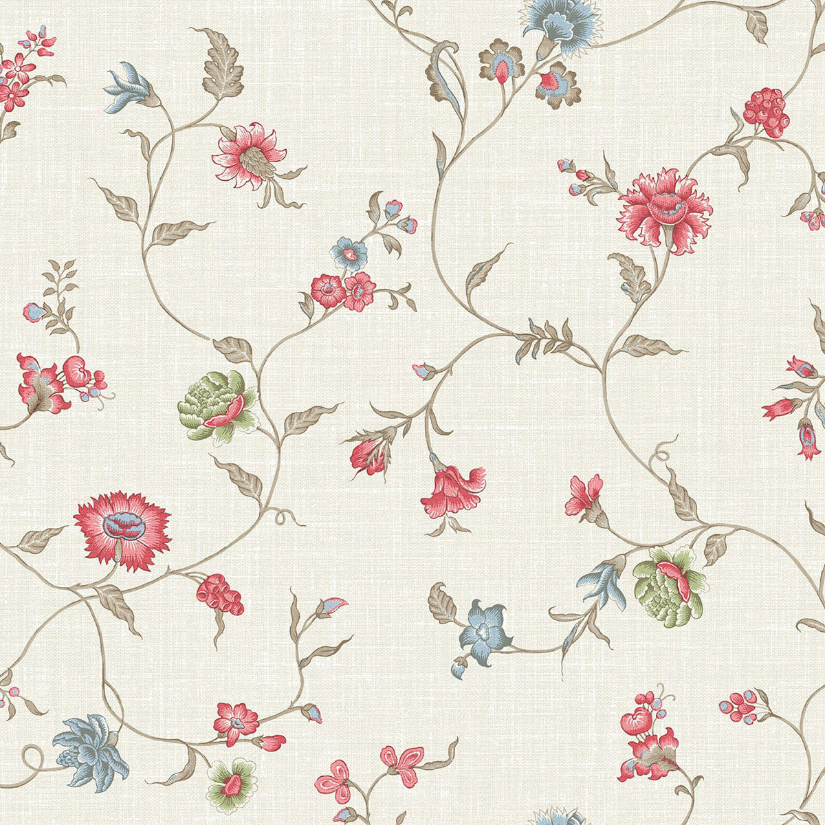 FC61004 Florale French Country Cottage Meadow Wallpaper By Galerie