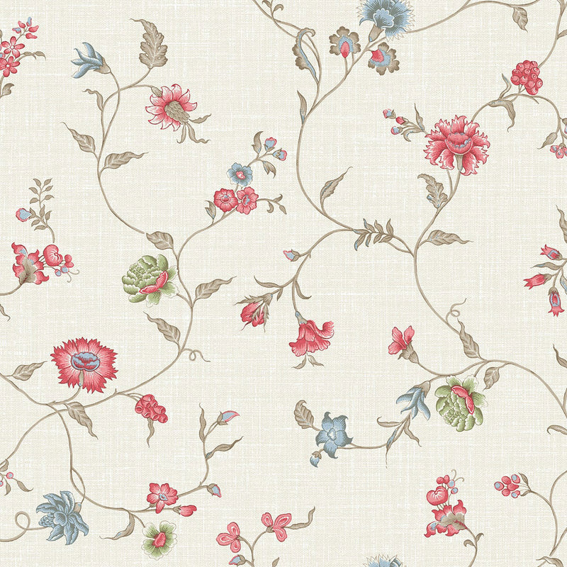 FC61004 Florale French Country Cottage Meadow Wallpaper By Galerie