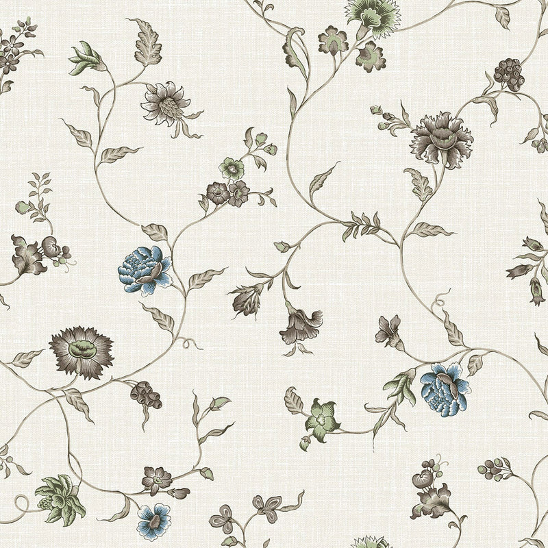 FC61006 Florale French Country Squirrel Trail Wallpaper By Galerie