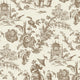 Chinois French Country Espresso Wallpaper By Galerie