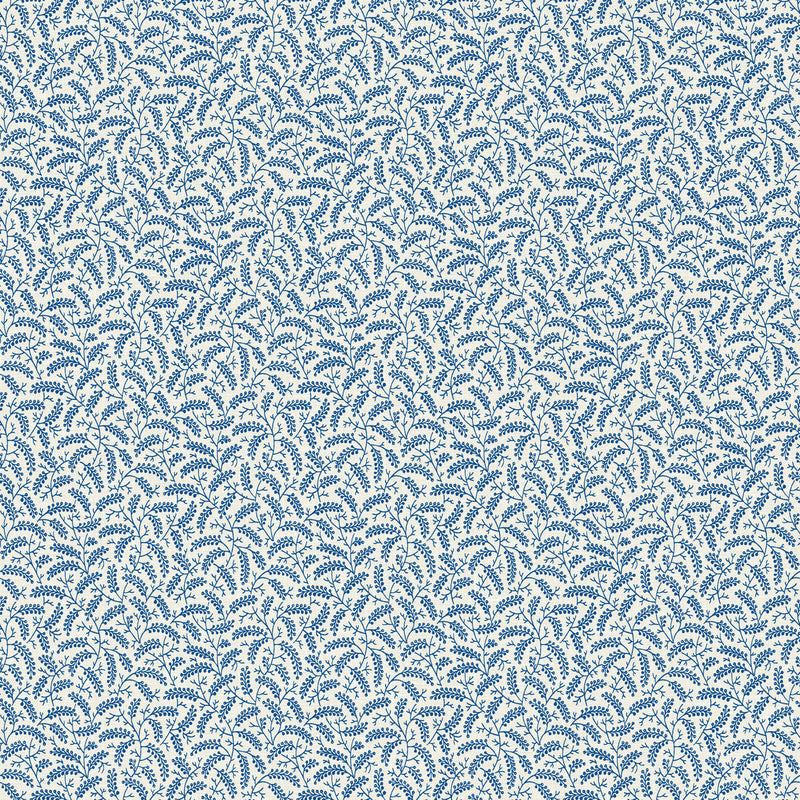 FC62212 Cossette French Country River Deep Blue Wallpaper By Galerie