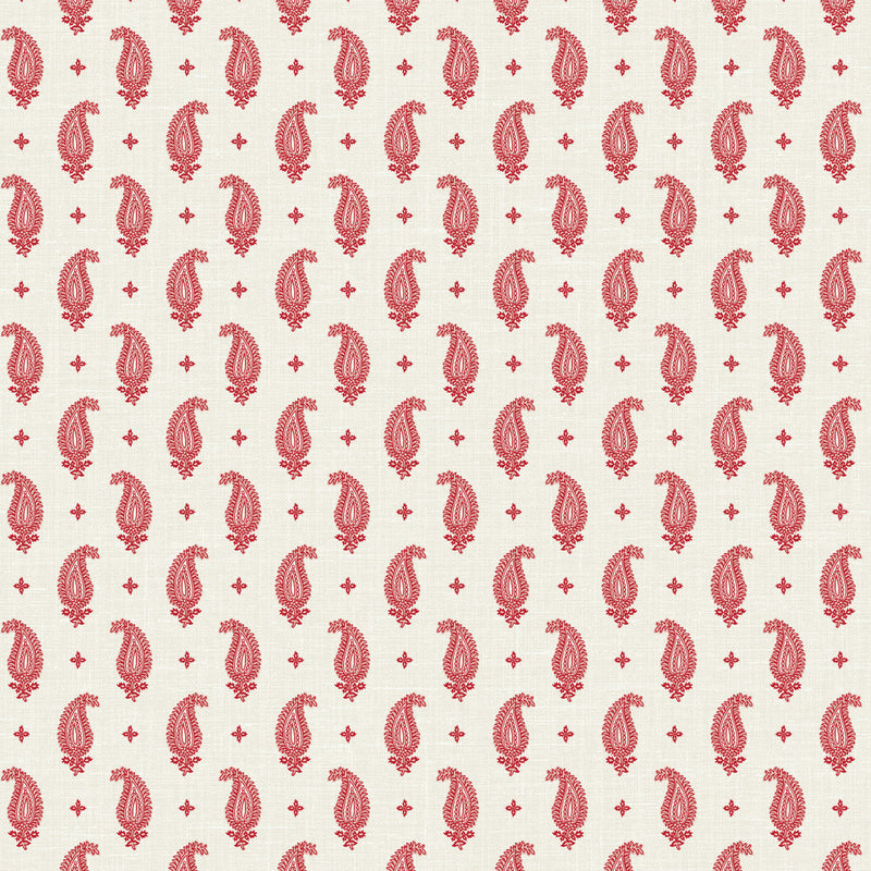 FC62401 Maia French Country Ryan Red Wallpaper By Galerie