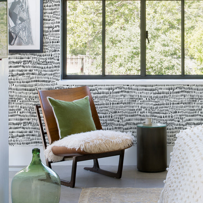FD24354 Rhunes Happy Monochrome Wallpaper by A Street Prints