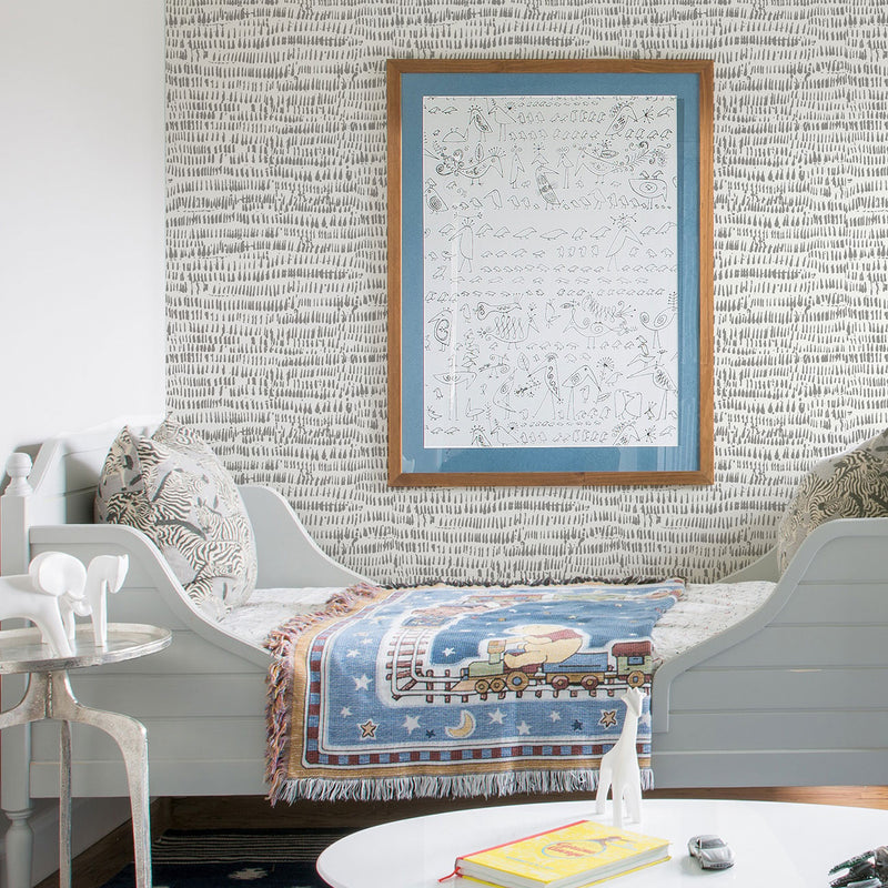 FD24355 Rhunes Happy Grey Wallpaper by A Street Prints