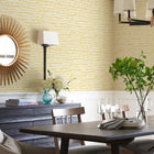FD24360 Rhunes Happy Ochre Wallpaper by A Street Prints