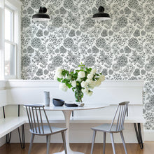 FD26203 Ada Scott Living II by Drew & Jonathan Black and White Wallpaper by A Street Prints