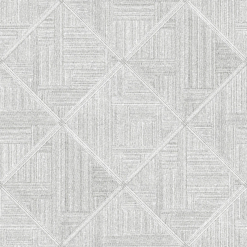 FD26208 Cade Scott Living II by Drew & Jonathan Black and White Wallpaper by A Street Prints
