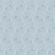 FD26217 Farrah Scott Living II by Drew & Jonathan Blue Wallpaper by A Street Prints
