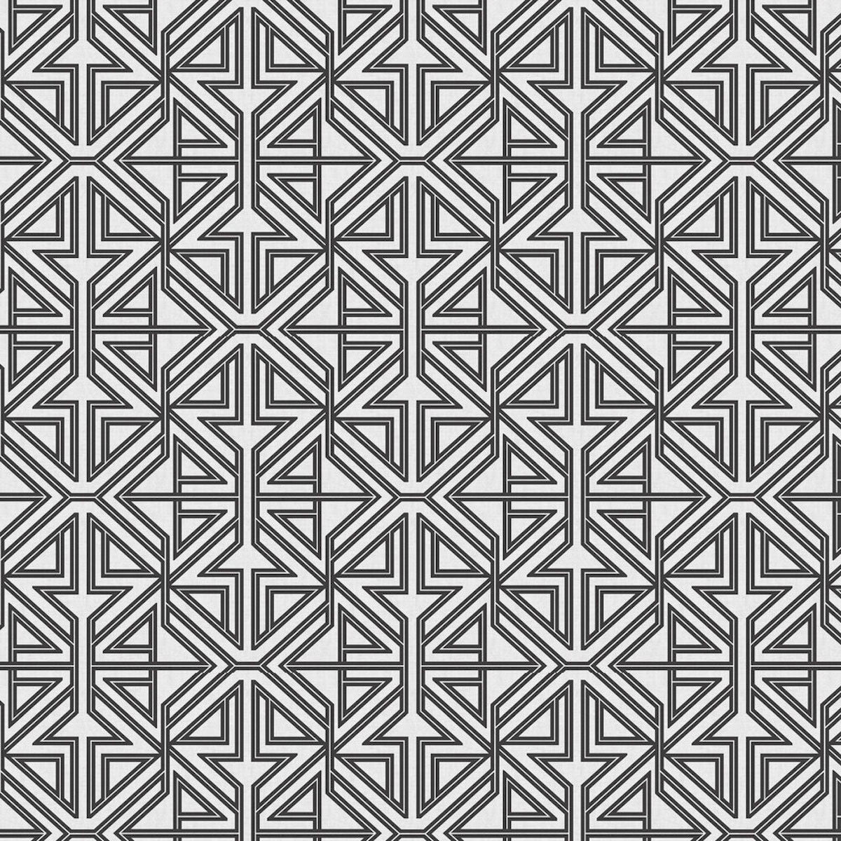 FD26231 Kachel Scott Living II by Drew & Jonathan Black and White Wallpaper by A Street Prints