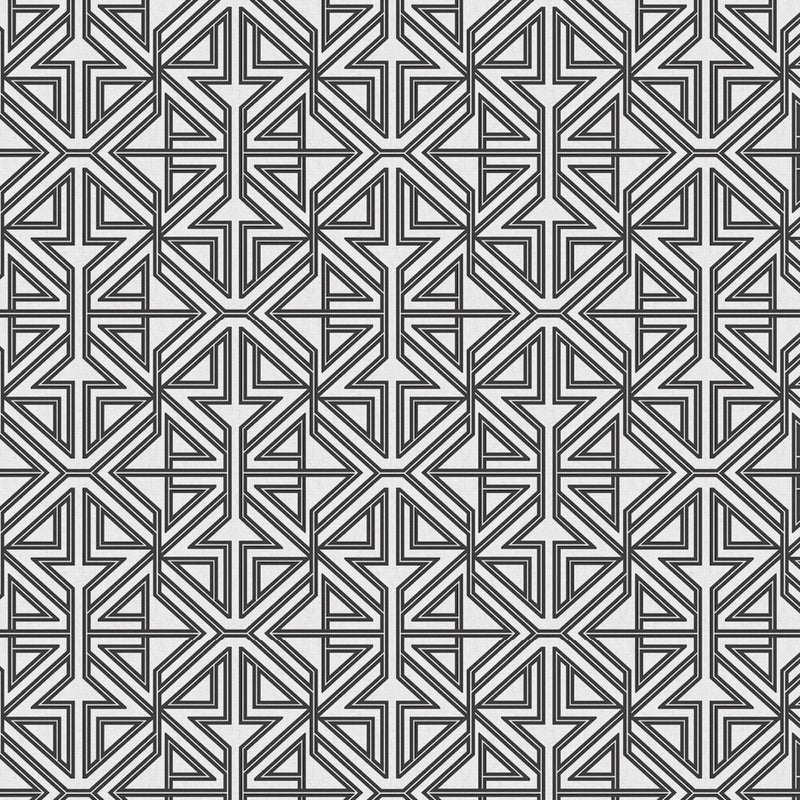 FD26231 Kachel Scott Living II by Drew & Jonathan Black and White Wallpaper by A Street Prints