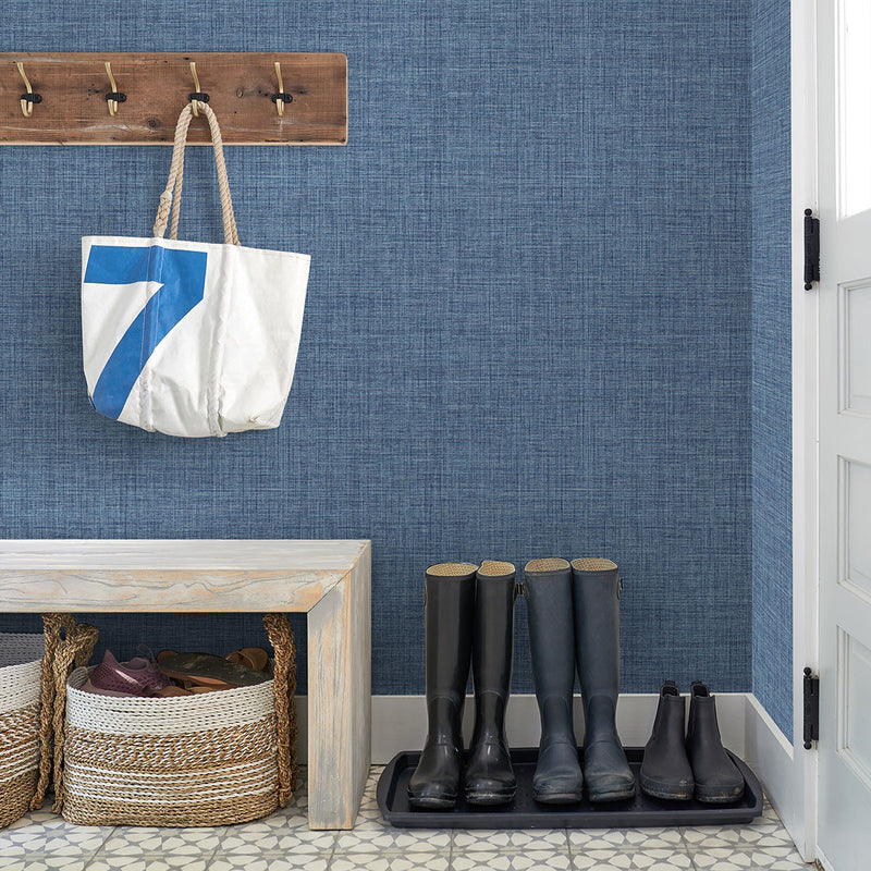 FD26232 Lanister Scott Living II by Drew & Jonathan Blue Wallpaper by A Street Prints