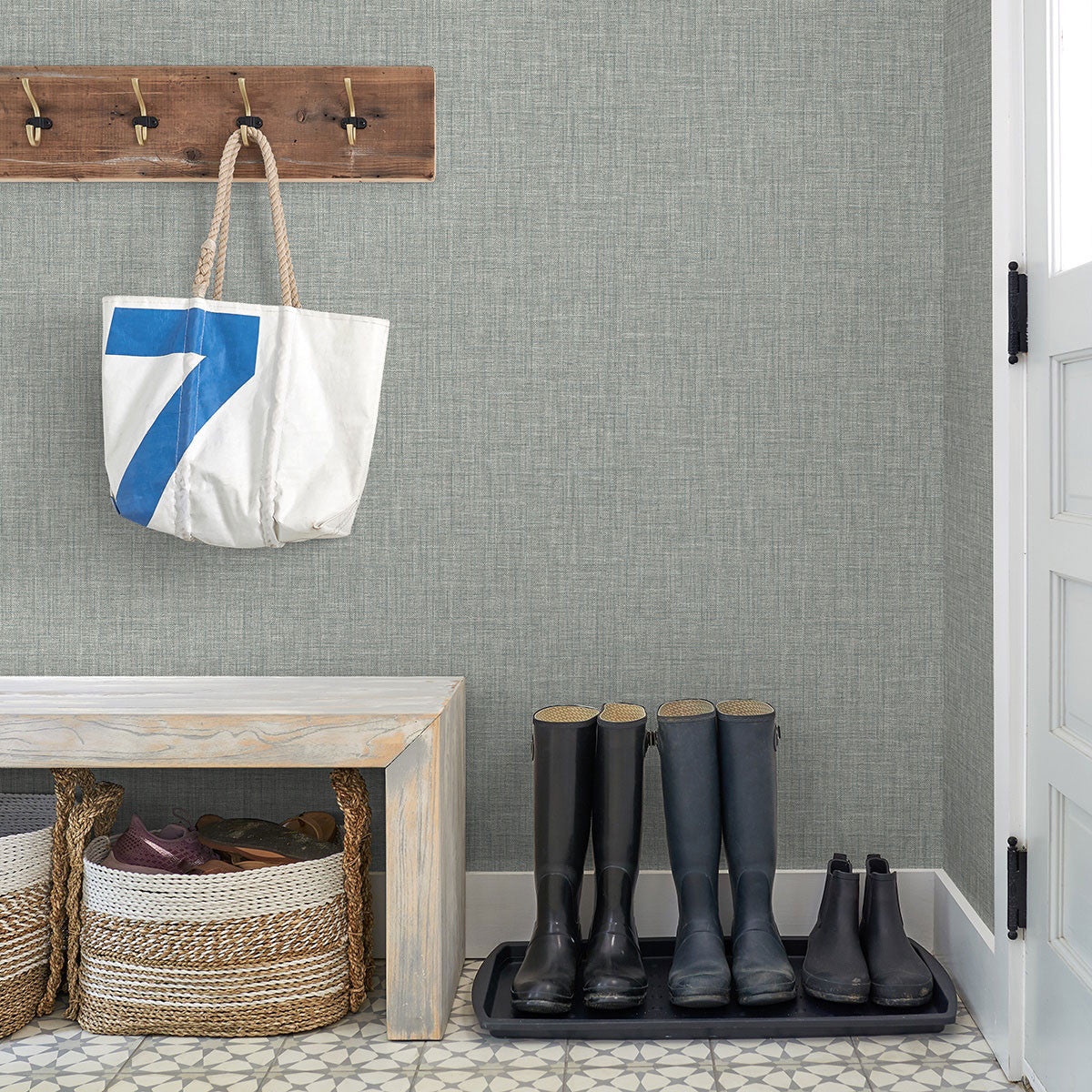 FD26234 Lanister Scott Living II by Drew & Jonathan Pebble Wallpaper by A Street Prints