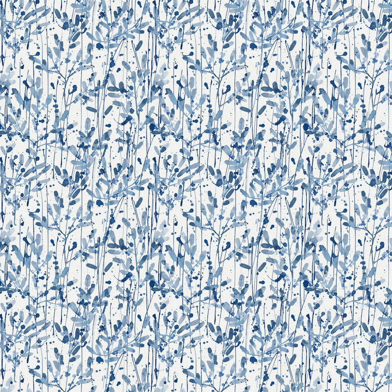 FD26237 Leandra Scott Living II by Drew & Jonathan Indigo Wallpaper by A Street Prints