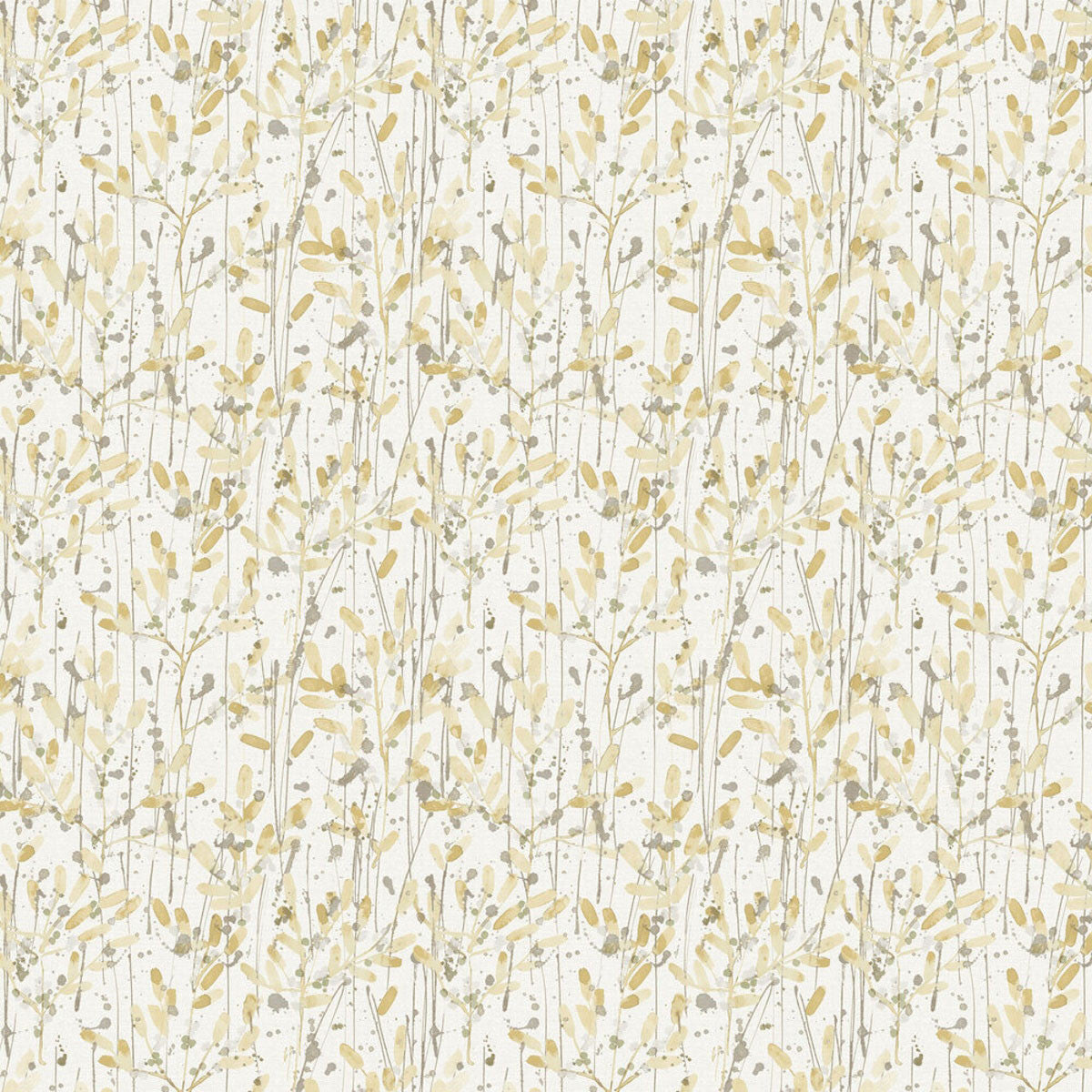 FD26240 Leandra Scott Living II by Drew & Jonathan Yellow and Grey Wallpaper by A Street Prints
