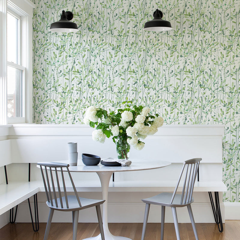 FD26241 Leandra Scott Living II by Drew & Jonathan Green Wallpaper by A Street Prints