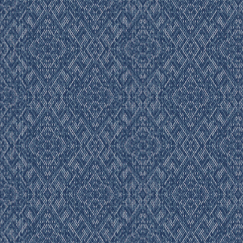 FD26242 Felix Scott Living II by Drew & Jonathan Indigo Wallpaper by A Street Prints