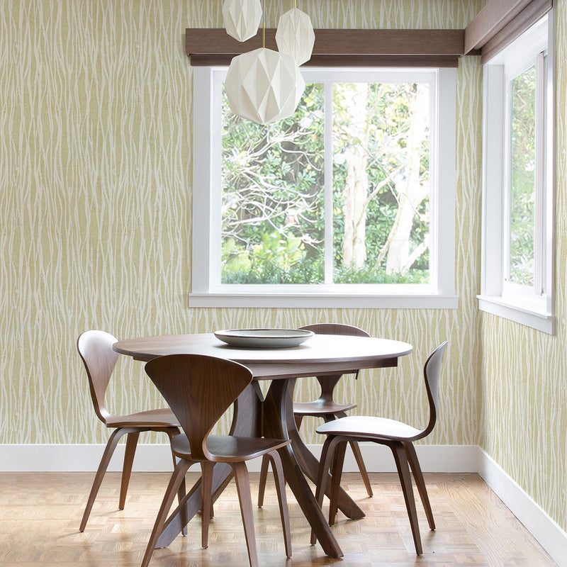 FD26249 Nazar Scott Living II by Drew & Jonathan Ochre Wallpaper by A Street Prints