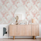FD26259 Mahi Scott Living II by Drew & Jonathan Blush Wallpaper by A Street Prints