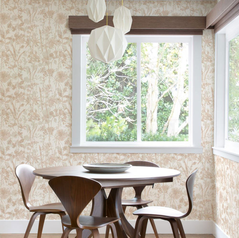 FD26282 Aubree Scott Living II by Drew & Jonathan Coral Wallpaper by A Street Prints