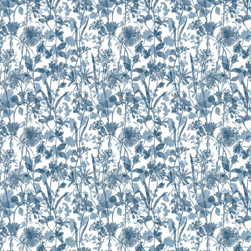 FD26283 Aubree Scott Living II by Drew & Jonathan Blue Wallpaper by A Street Prints