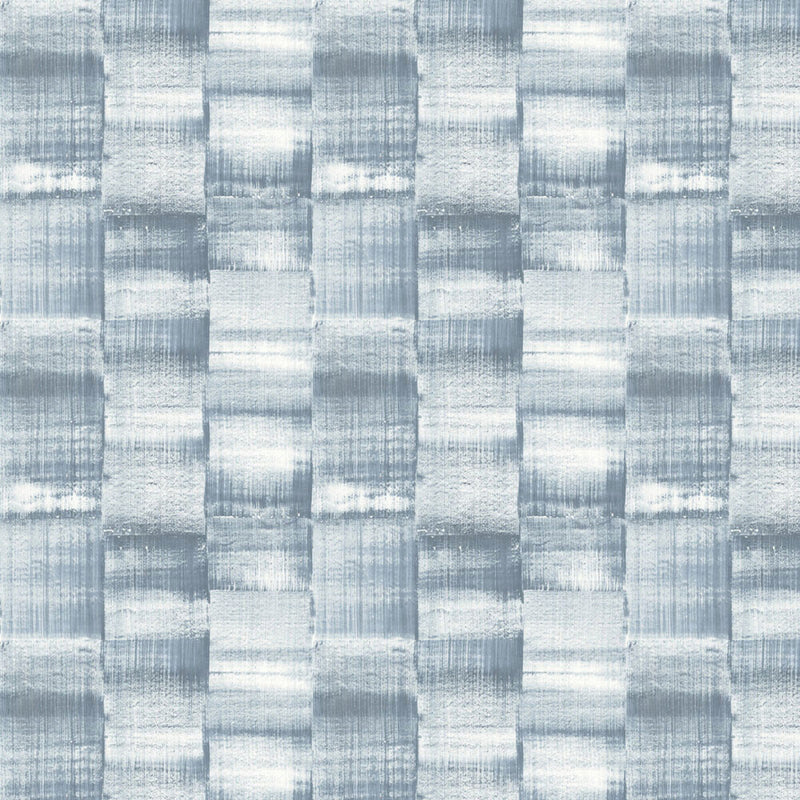 FD26288 Rowen Scott Living II by Drew & Jonathan Blue Wallpaper by A Street Prints