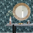 FD26300 Irina Happy Teal Wallpaper by A Street Prints