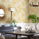 FD26302 Irina Happy Ochre Wallpaper by A Street Prints
