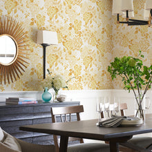 FD26302 Irina Happy Ochre Wallpaper by A Street Prints