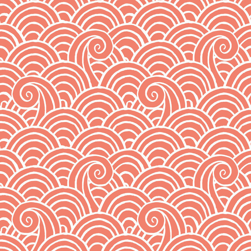 FD26306 Alorah Happy Coral Wallpaper by A Street Prints