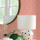 FD26306 Alorah Happy Coral Wallpaper by A Street Prints