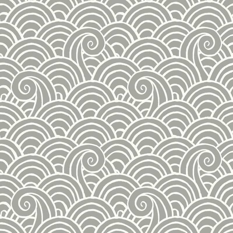 FD26308 Alorah Happy Grey Wallpaper by A Street Prints